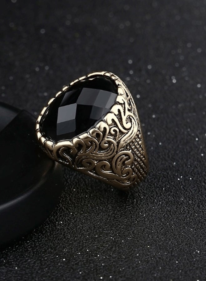 Joychic - Gold Plated Totem Ring - Image 1