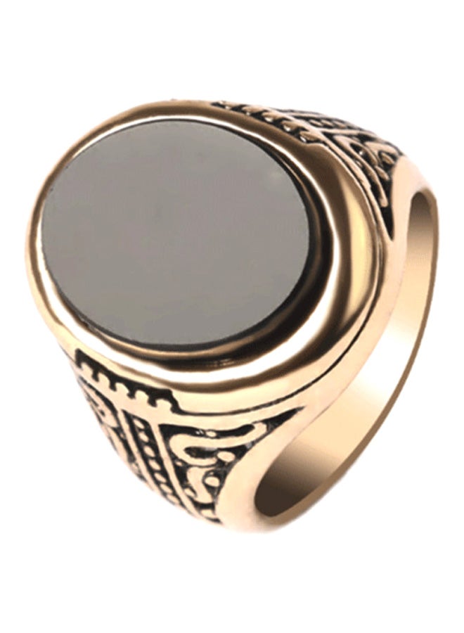 جوي شيك خاتم طوطم مطلي بالذهب - Image 1