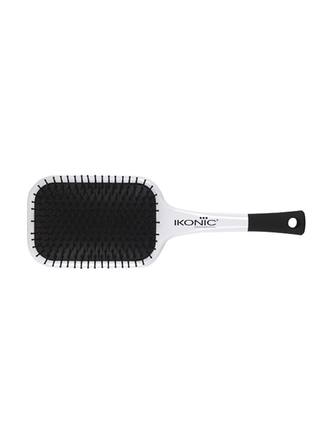 IKONIC Paddle Hair Brush Black/White