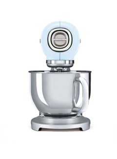 smeg 50’s Retro Style Stand Mixer with 10 Variable Speeds 800 W 800.0 W SMF02PBUK Pastel Blue  - Image 3