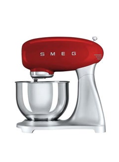 smeg 50’s Retro Style Stand Mixer with 10 Variable Speeds 800 W 800.0 W SMF02RDUK Red  - Image 1