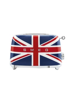 smeg 50's Retro Style Aesthetic 2 Slice Toaster 950 W 950.0 W TSF01UJUK Multicolour  - Image 1