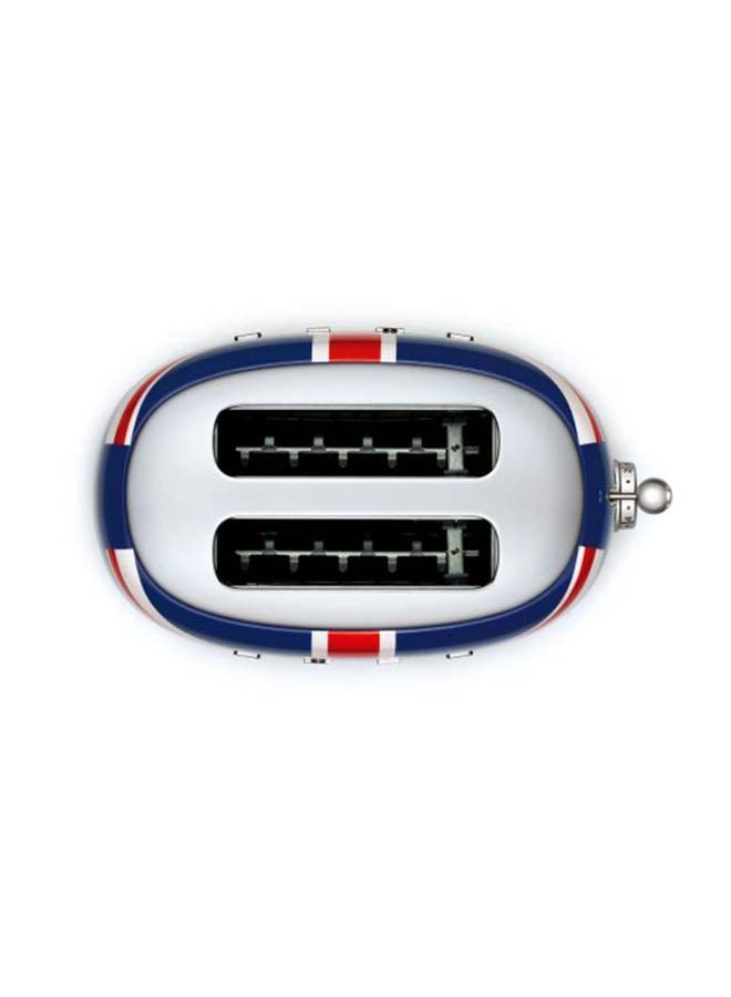 smeg - 50's Retro Style Aesthetic 2 Slice Toaster 950 W 950.0 W TSF01UJUK Multicolour - Image 1