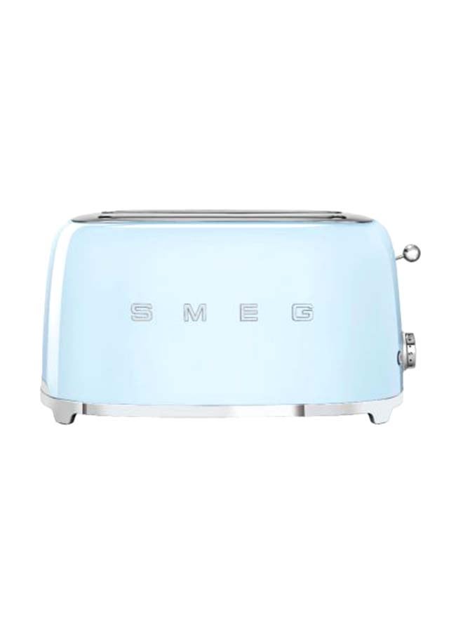 smeg - 50's Retro Style Aesthetic 4 Slice Toaster 800 W 1635 W 1635 W TSF02PBUK Pastel Blue - Image 1