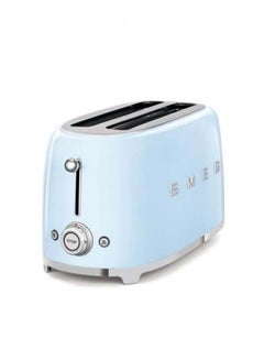 smeg 50's Retro Style Aesthetic 4 Slice Toaster 800 W 1635 W 1635 W TSF02PBUK Pastel Blue  - Image 3