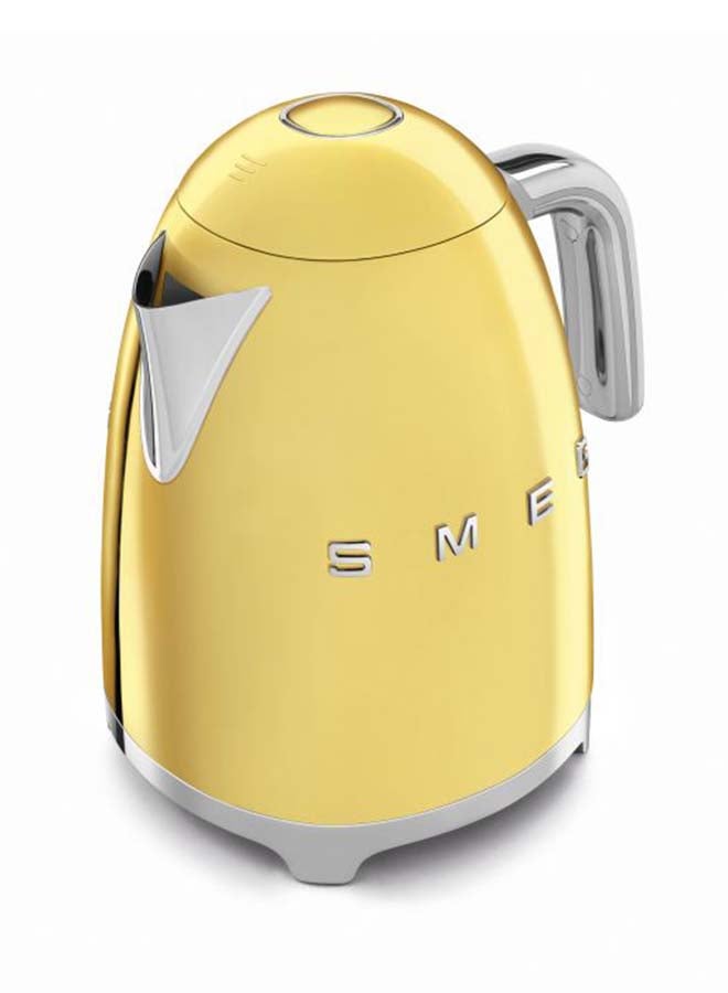 smeg - 50's Retro Style Kettle 2400 W 1.7 L 2400 W KLF03GOUK/AU Gold - Image 1