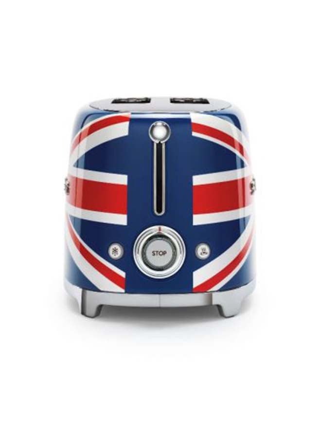 smeg - 50's Retro Style Aesthetic 2 Slice Toaster 950 W 950.0 W TSF01UJUK Multicolour - Image 1