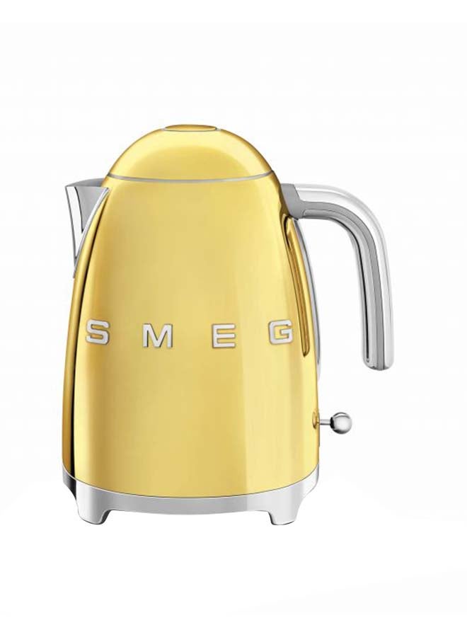 smeg - 50's Retro Style Kettle 2400 W 1.7 L 2400 W KLF03GOUK/AU Gold - Image 1