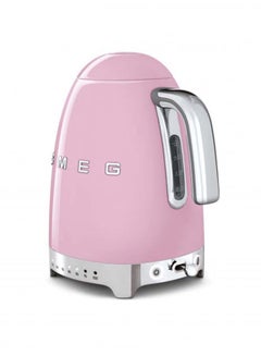 smeg 50's Retro Style Kettle 1.7 L KLF04PKUK/AU Pink/Silver  - Image 3
