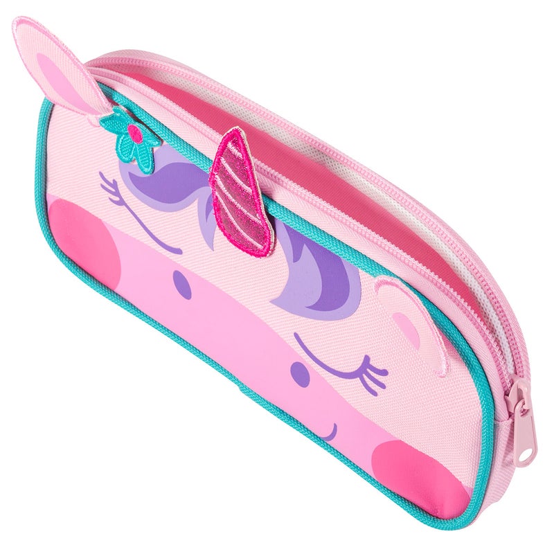 Stephen Joseph Unicorn Pencil Case Pink Pink/Multicolor - Image 2