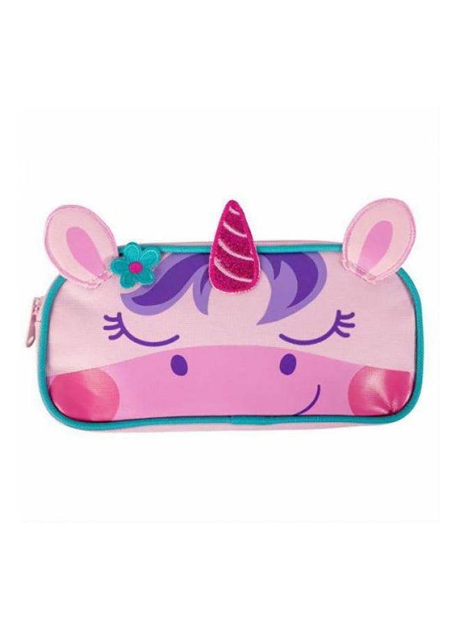 Stephen Joseph Unicorn Pencil Case Pink Pink/Multicolor - Image 1