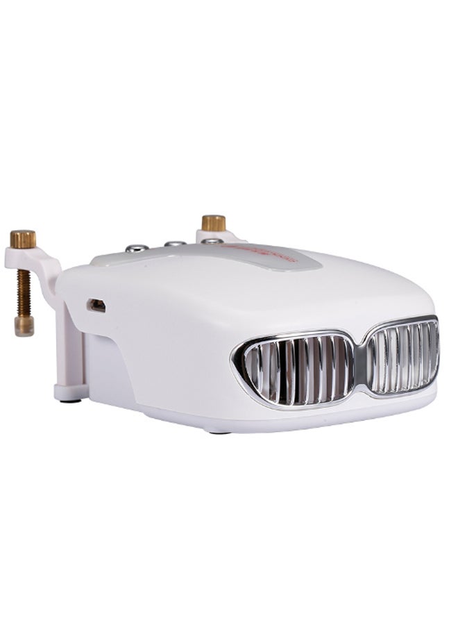 COOLCOLD USB Heat Dissipation Radiator Cooling Laptop Fan Cooler White/Silver  - Image 1