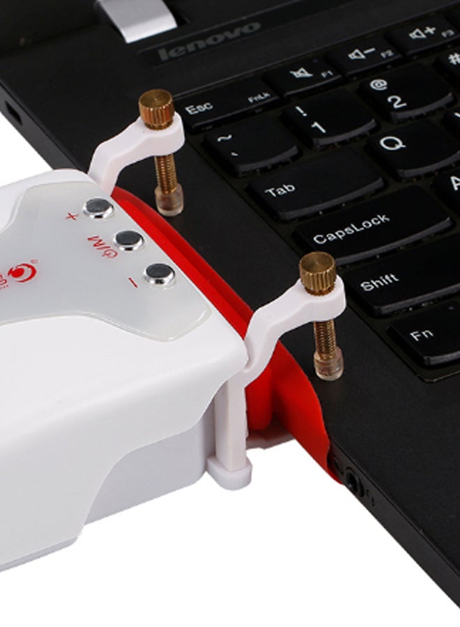 COOLCOLD USB Heat Dissipation Radiator Cooling Laptop Fan Cooler White/Silver  - Image 4