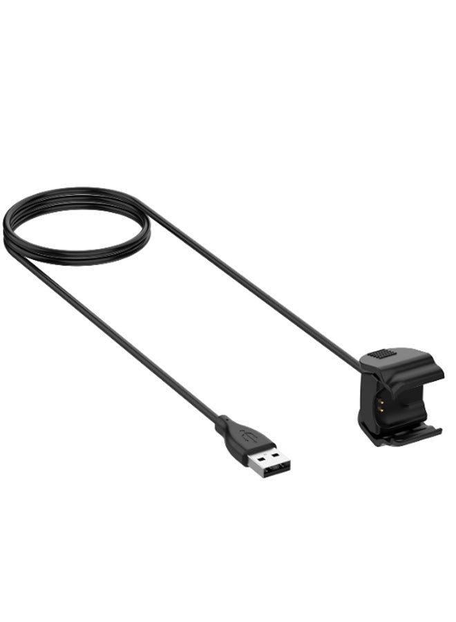 USB Charging Dock Cable For Xiaomi Bracelet 5 Black  - Image 1