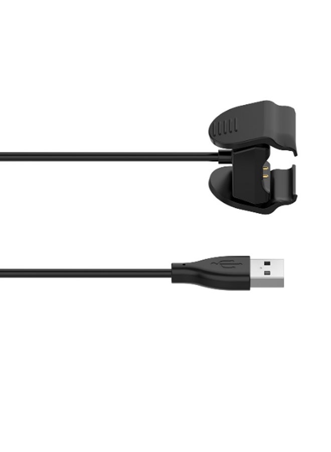 USB Charging Dock Cable For Xiaomi Bracelet 5 Black  - Image 2
