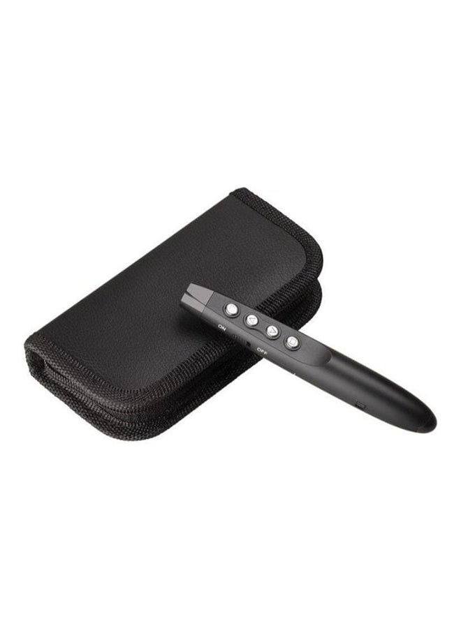 ماركة غير محددة - مؤشر ليزر لاسلكي بمنفذ USB مع حافظة أسود - Image 1