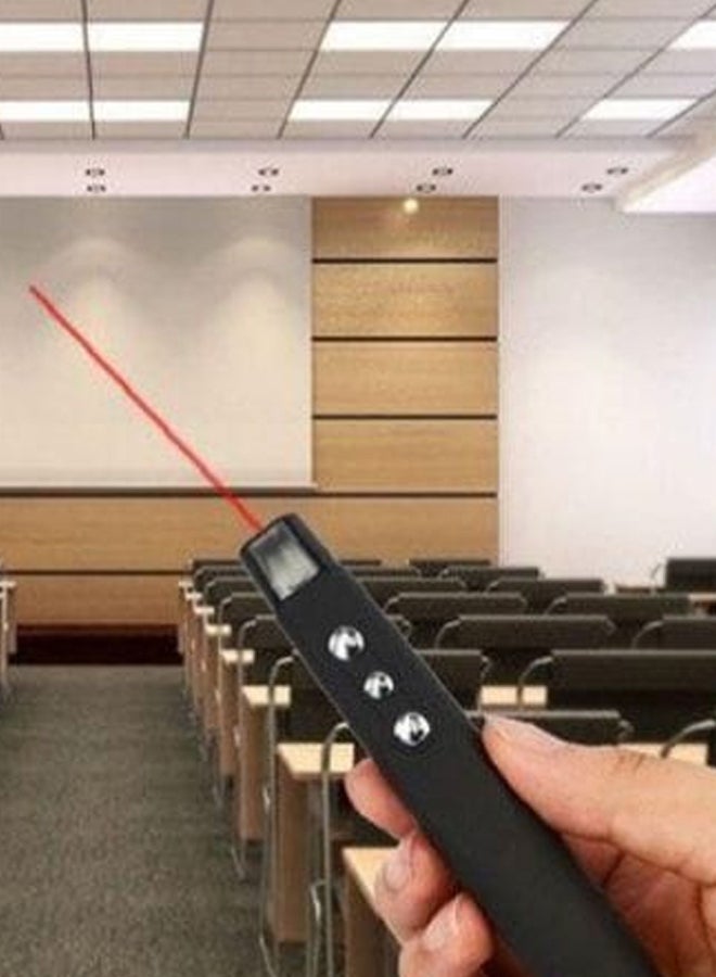 ماركة غير محددة - مؤشر ليزر لاسلكي بمنفذ USB مع حافظة أسود - Image 1