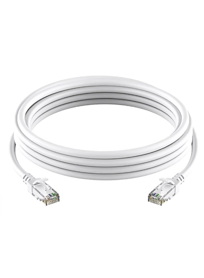Generic Ethernet Ultrafine Patch Network Cable For Rj45 Router White  - Image 1