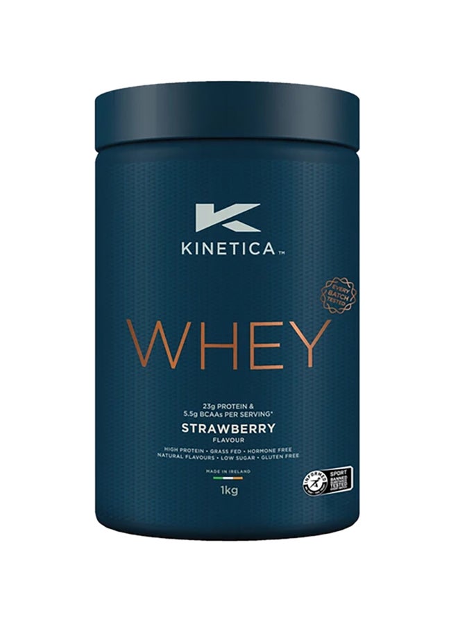 Kinetica Strawberry Whey Protein 1kg 