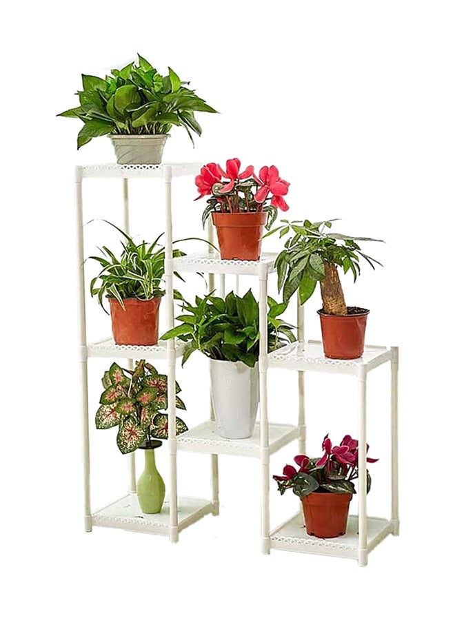 Multi-layer Flower Stand White 100centimeter