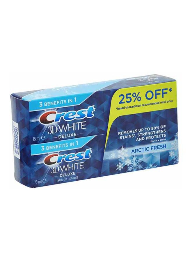 كرست معجون الأسنان 3 دي بانتعاش فائق أبيض 75ملليلتر - Image 1