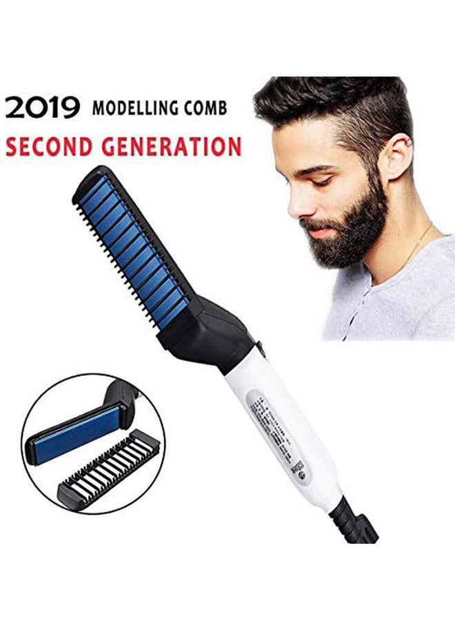 آنسيلف أداة فرد اللحية بأداء سريع متعددة الأغراض أسود / أبيض / أزرق 24 x 8 x 5سم - Image 3