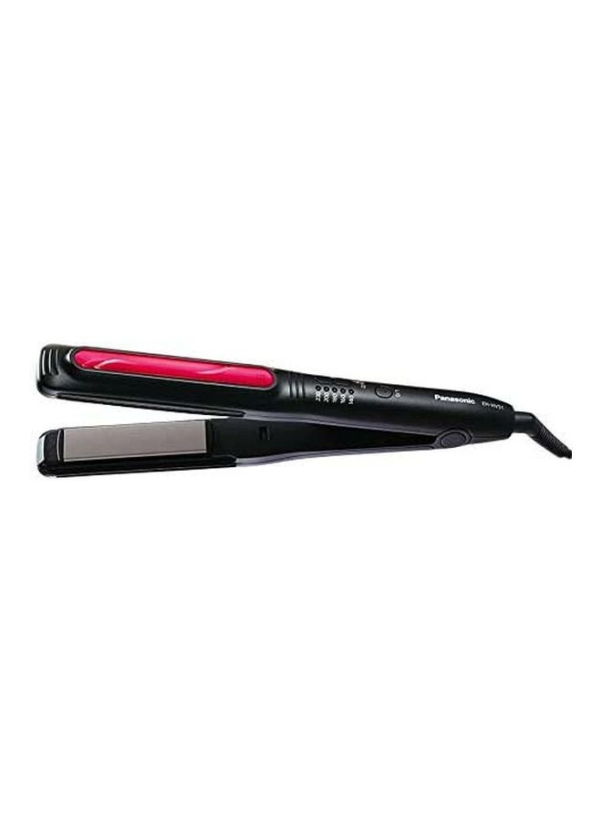 Panasonic - 6-Way Hair Straightener And Curler Black/Pink 45 x 290 x 42mm - Image 1