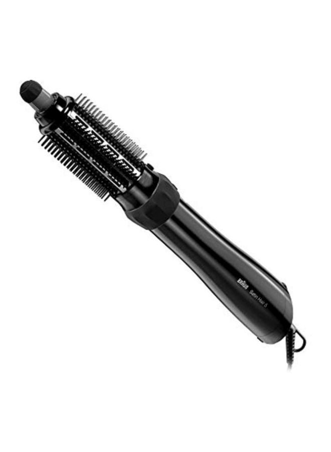BRAUN 3-In-1 Satin Styler With Brush And Comb Attachments Black - Image 2