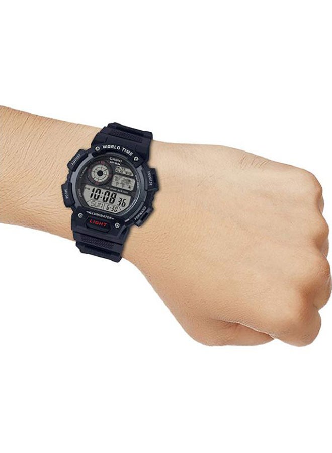 CASIO - Men's Youth Digital Watch Ae-1400Wh-1Avdf - 51 mm - Black - Image 1