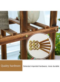Maston Plant Flower Display Stand Brown 100centimeter  - Image 5