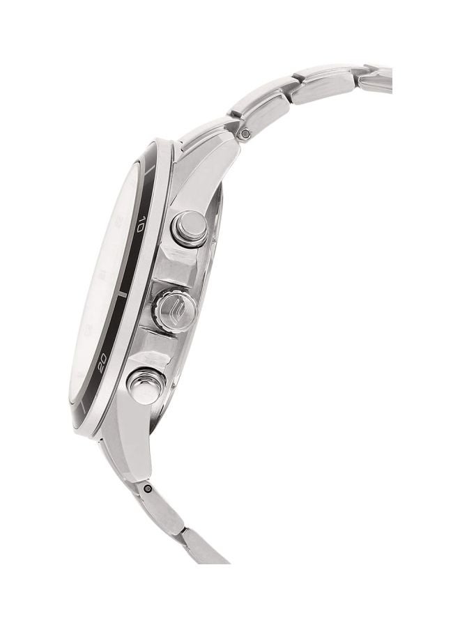 كاسيو ساعة كرونوغراف من الفولاذ المقاوم للصدأ EFR-526D-7AVUEF - 44 مم - فضية - Image 3