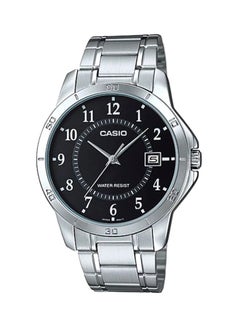 Men's Dress Analog Watch MTP-V004D-1B - 42 mm - Silver