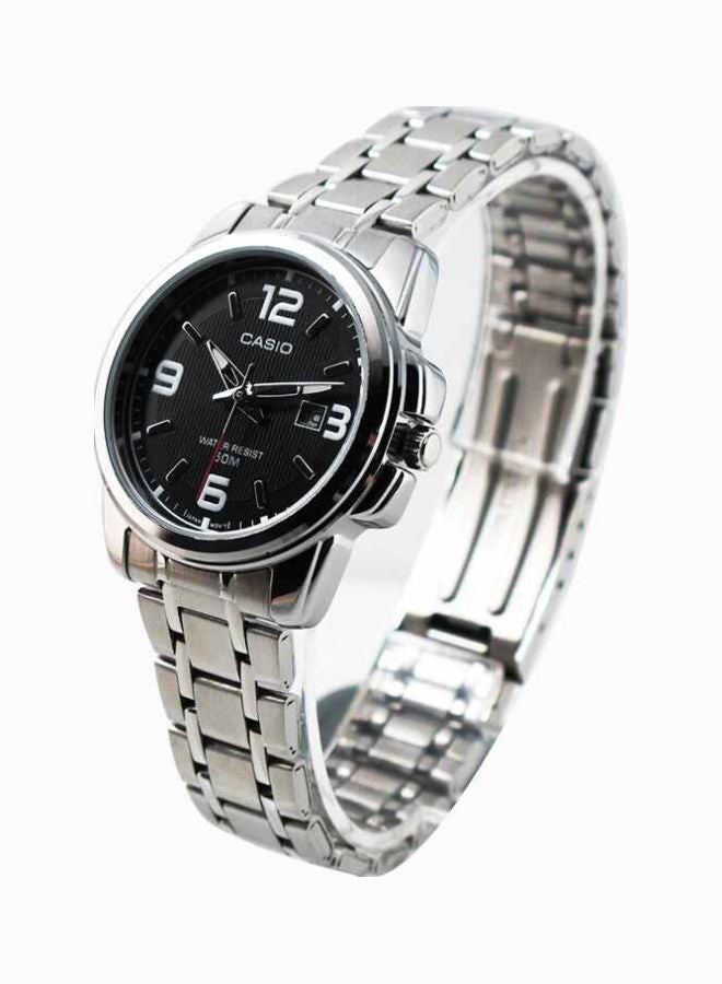 CASIO Women's Enticer Analog Watch Ltp-1314D-1AV - 50 mm - Silver - Image 3