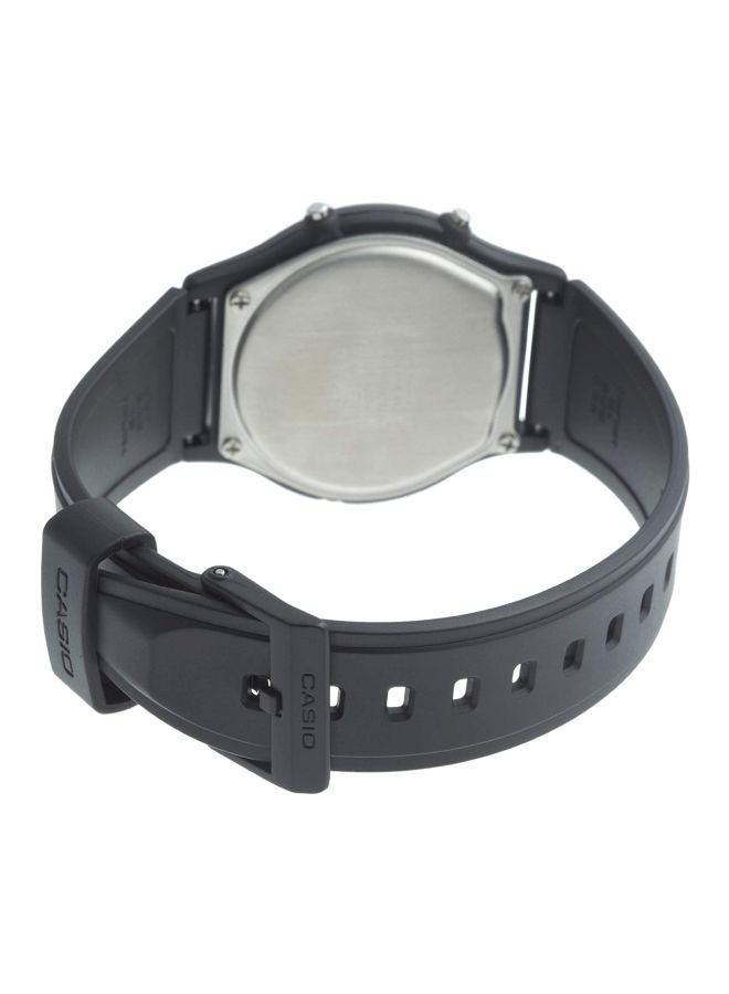 CASIO Men's Water Resistant Analog & Digital Watch AW-49H-1BVDF - 39 mm - Black  - Image 2