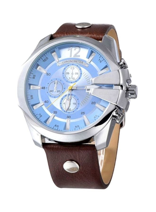 كارين ساعة يد كرونوغراف مقاومة للماء طراز 8176 men - Image 2