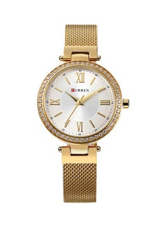 Women's Water Resistant Analog Watch 9011 - 30 mm - Gold