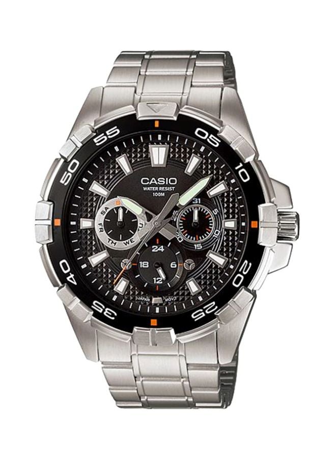 CASIO - Men's Enticer Analog Watch Mtd-1069D-1Av - Image 1