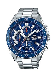 Men's Edifice Watch EFV-550D-2AVUDF - 47 mm - Silver