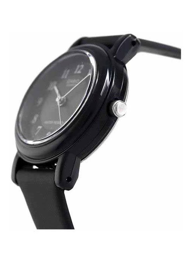 كاسيو ساعة يد بعقارب مقاومة للماء طراز LQ-139AMV-1B3LDF - 31 مم - أسود للنساء - Image 3