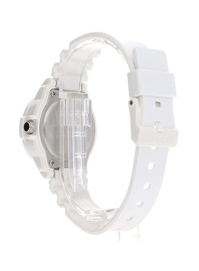 كاسيو ساعة يد رياضية بعقارب طراز LRW200H - قياس 39 مم - لون أبيض للنساء - Image 2