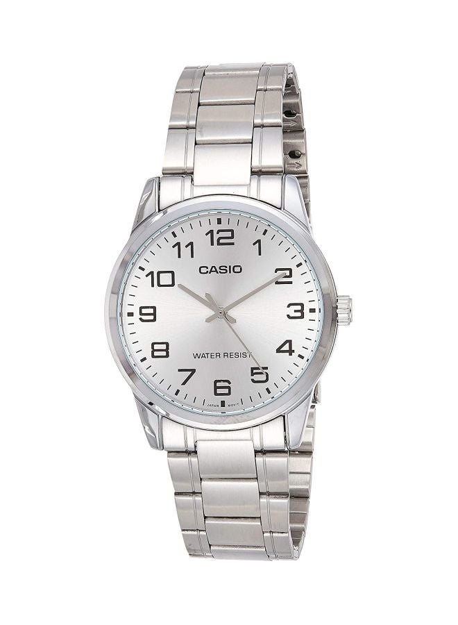 كاسيو ساعة يد إنتايسر مقاومة للماء بعقارب طراز MTPV001D-7B للرجال - Image 1