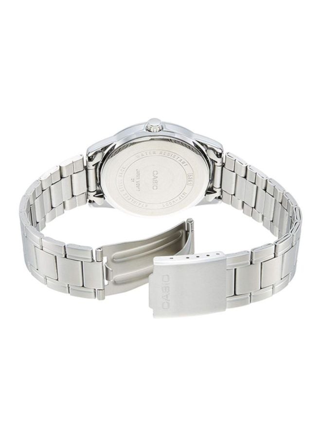 كاسيو ساعة يد إنتايسر مقاومة للماء بعقارب طراز MTPV001D-7B للرجال - Image 2