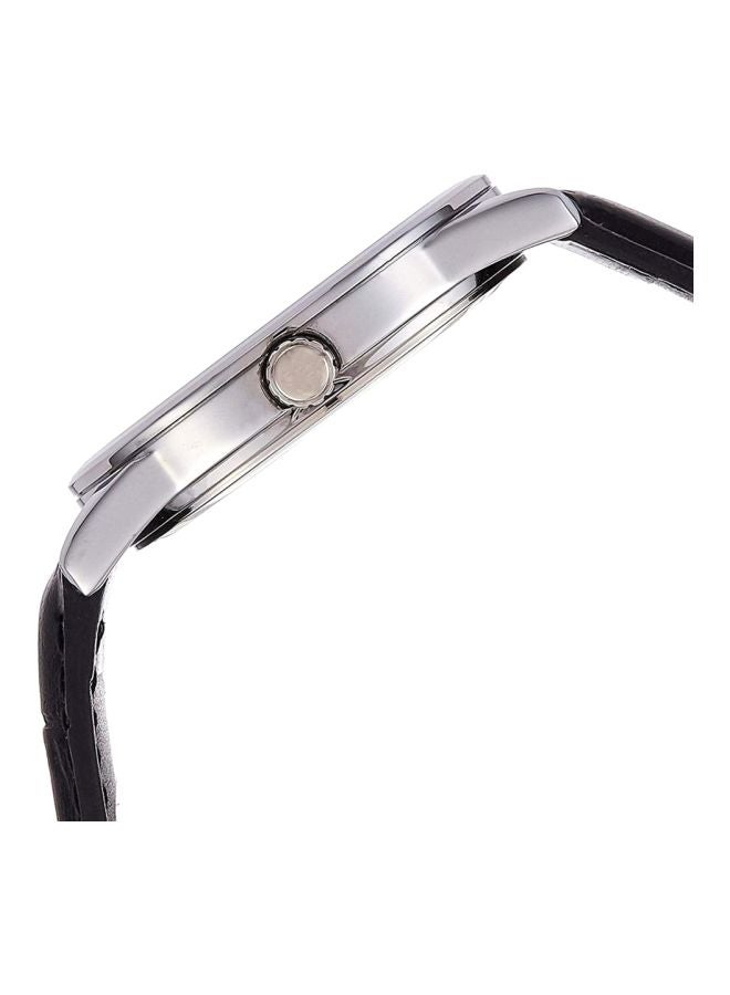 كاسيو ساعة يد بعقارب مقاومة للماء طراز MTP-V001L-1 - مقاس 31 مم - لون أسود للرجال - Image 3