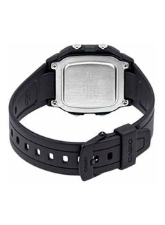 كاسيو ساعة يد كوارتز كلاسيكية رقمية طراز W-800HG-9AVDF - 42 مم - لون أسود للأولاد  - Image 2
