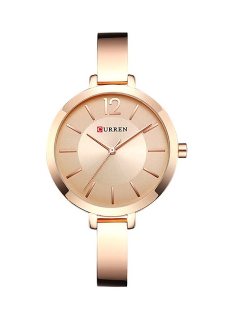 Women's Water Resistant Analog Watch WT-CU-9012-RGO#D1