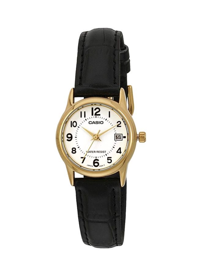 CASIO Women's Dress Water Resistant Analog Watch LTP-V002GL-7B - 25 mm - Black  - Image 1