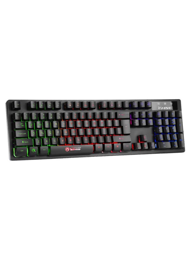 SCORPION Scorpion Membrane Backlit Gaming Keyboard Rainbow  - Image 2