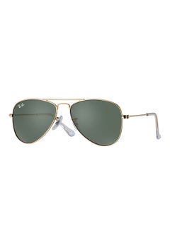 Ray-Ban Kids' Aviator Sunglasses - RJ9506S-223/71-50 - Lens Size: 50 mm - Gold  - Image 1