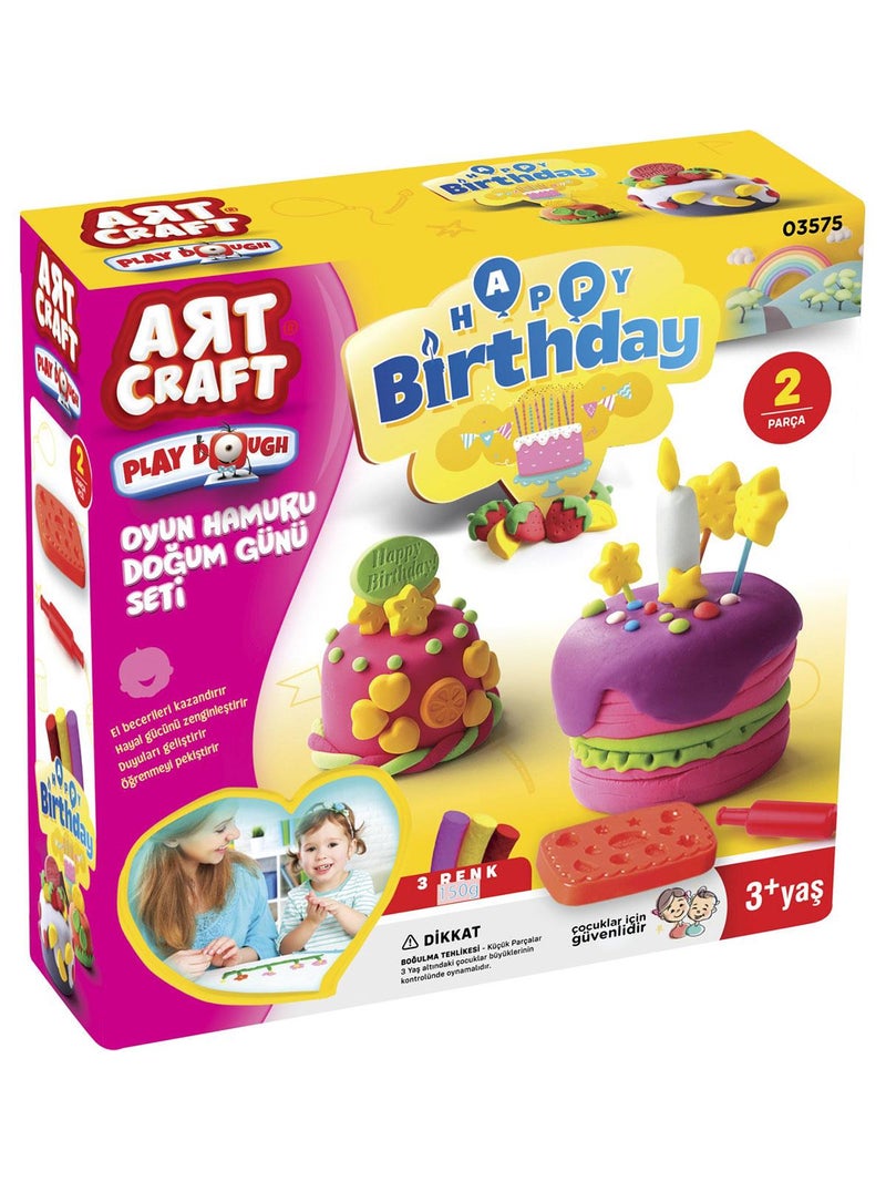 dede 5-Piece Birthday Play Dough Set - Image 2