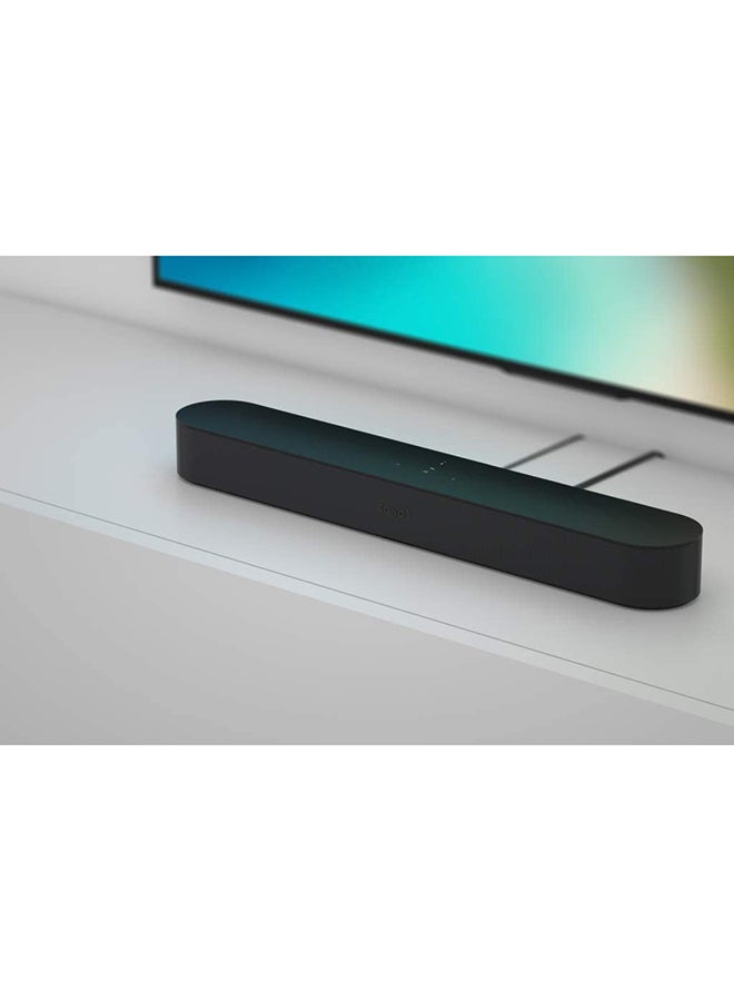 Sonos - Compact Smart TV Soundbar With Alexa Voice Control SONOS BEAM Black - Image 1